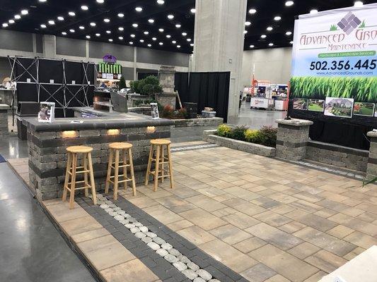 2018 Home Garden & Remodeling Show! Bar & Patio area!