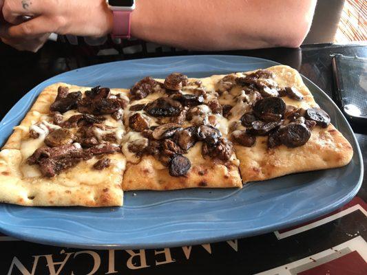 Philly flat bread