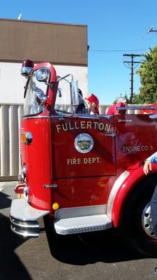 Open house at the fire department. Jack is in love.