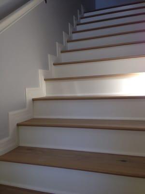 Sample of staircase remodeling.