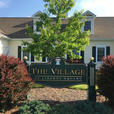 Village at Liberty Square Sign