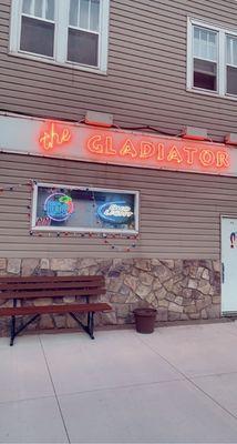 front entrance of the Gladiator