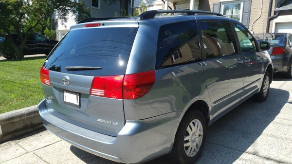 After photo of rear bumper and rear quarter panel plus Flawless repaired all the dings and scratches along the passenger side of the car.