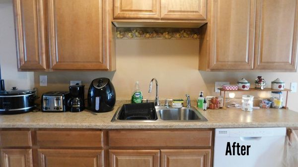 A pristine clean kitchen