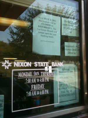 Nixon State Bank China Grove