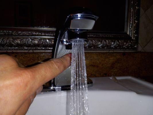 Touch less covid free faucet!