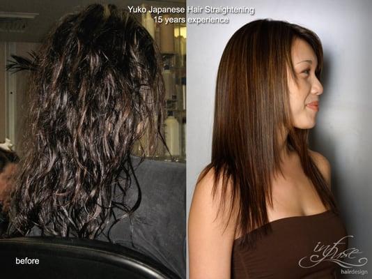 Yuko Japanese Hair Straightening by Danne, owner/stylist - (Yuko USA recommended) - over 15 yrs experience