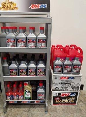 Local supplier of many aftermarket fluids and synthetic oils