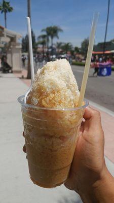 Raspado de cajeta