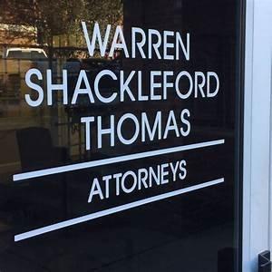 Warren Shackleford Thomas Attorney