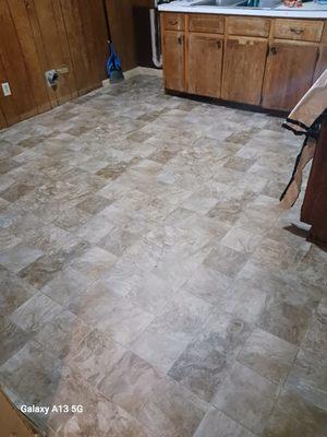 Laying floor