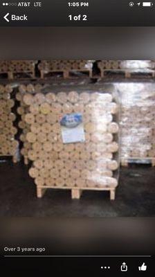 A Pallet of North Idaho Energy Logs.