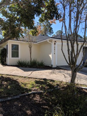 New siding, new windows and paint. -- at Jacksonville FL.