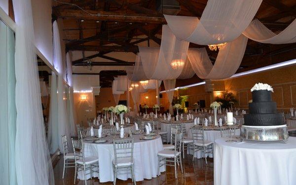 A wedding in white designed by the groom.