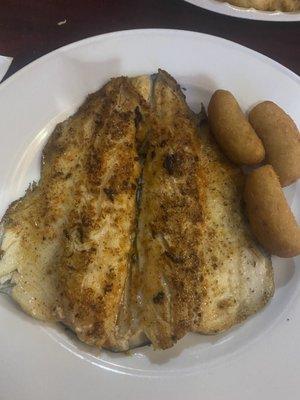 Grilled rainbow trout $18.99