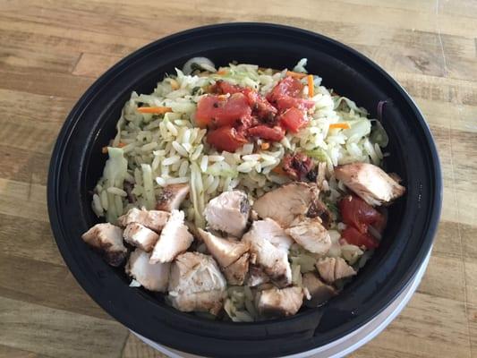 Chimichurri Rice Bowl with Chicken