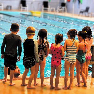 Swim lessons in our Indoor Pool