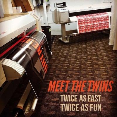 Meet The Twins - Twice as fast, twice as fun.