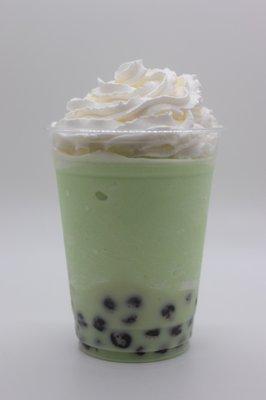 Honeydew smoothie - boba is optional (B7)