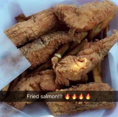 Fried Salmon