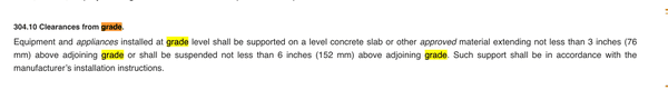 The international mechanical building code for 2018. IMO odd that mgr would never have heard of this.