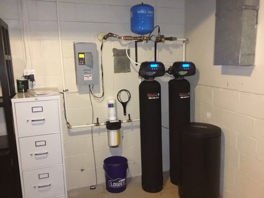 Great New Water Treatment Install.