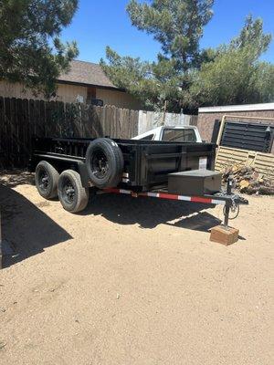 Dump trailer