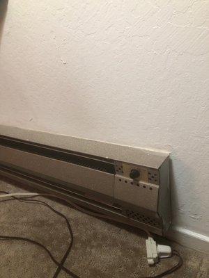 Fowler baseboard heater