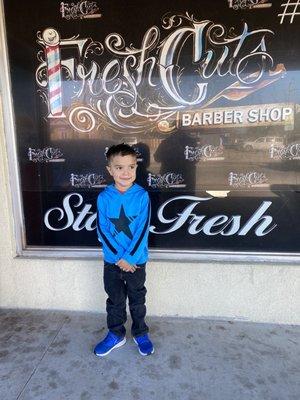 Boys haircut