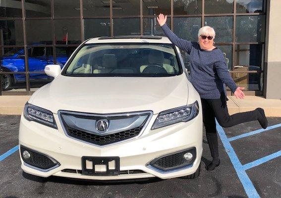 Another great customer experience in our Pre-Owned Department. Hope you enjoy your vehicle, Kathryn!