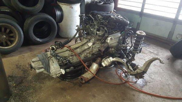 We install Engines and Transmission s!