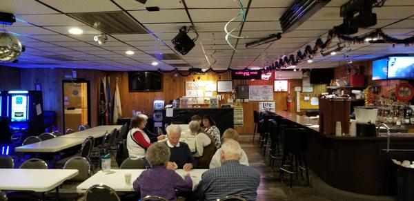 Bar area