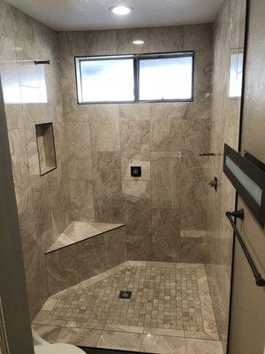 Residential shower remodel