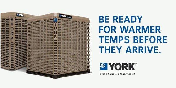 Always be ready for the Illinois  weather with a York System!!