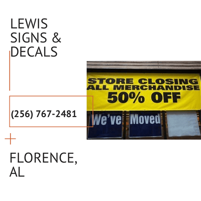 Lewis Signs & Decals