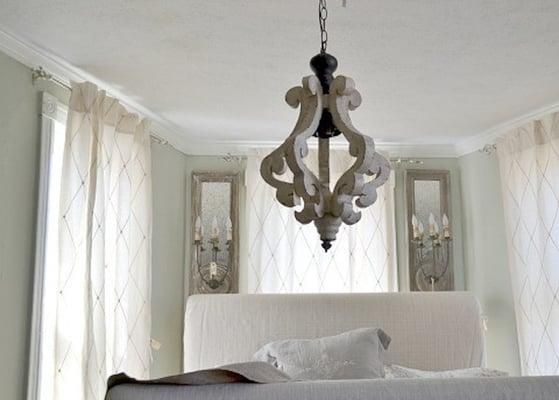 Gracefully Restored Chandelier