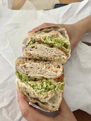 Classic turkey with hots Mayo