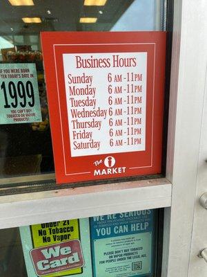 Store Hours