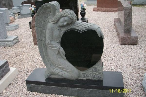 Angel Embracing Heart