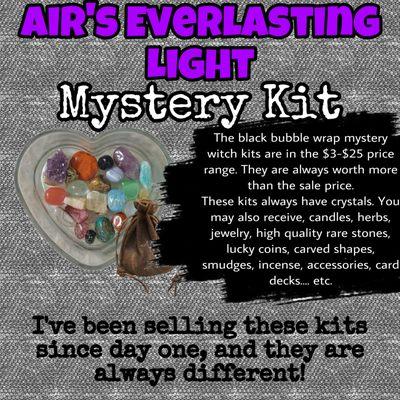 Mystery boxes and kits