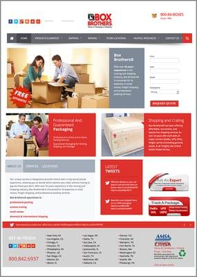 www.boxbros.com
Wordpress Website Design and Development