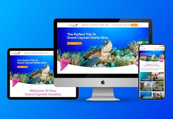 Cayman Visitor booking website