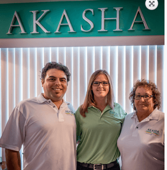 Left to Right: Ernie Rodriguez, Co-founder VP Melissa Rodriguez, Co-founder P Nancy Barba, Head Administrator