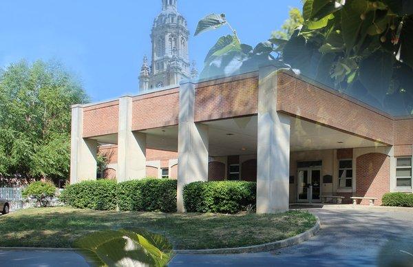 Front entrance to Providence Health Care