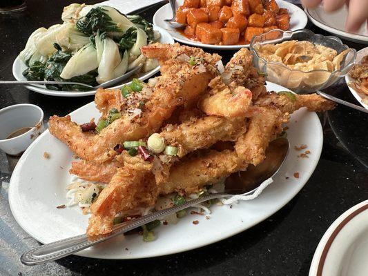 Salt & pepper shrimp with shell