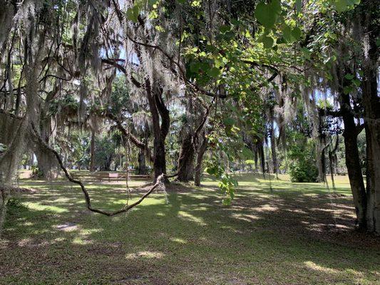 Fort Grounds from parking lot