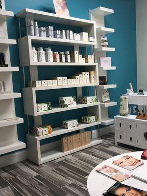 DMK & Eminence Organic are just some of the award-winning quality products that's used in our treatment rooms and retail.