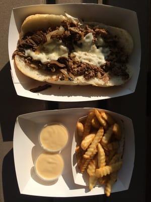 7.10.14 version of steak Louie and east coast fries