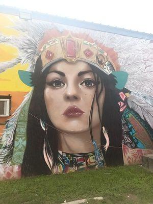 A beautiful mural