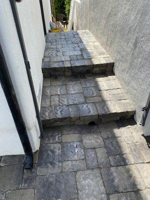 Paver installation